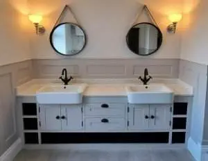 03. Traditional Bathroom Renovation with a Modern Twist